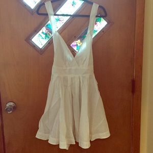 NWOT Free People White Strappy Tunic